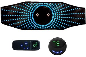 Generic Christmas Smart Abdominal Trainer Silicone Muscle Exercise Belt - Home Workout Solution for Fitness & Yoga Training