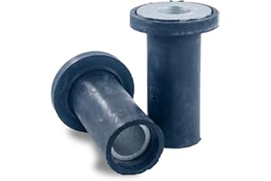 Suspenix 2pcs Steering Rack Bushings, Steering Rack and Pinion Mount Bushings Compatible with Dodge 1997-2011 Dakota, 1999-2003 Durango, Also for 2002-2006 Liberty