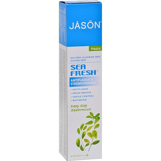 Jason Sea Fresh Strengthening Toothpaste Fluoride-Free Jason Sea Fresh Strengthening Toothpaste Fluoride-Free