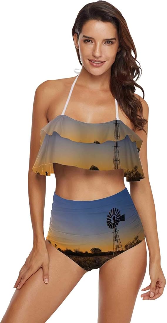 amazon ruffle swimsuit