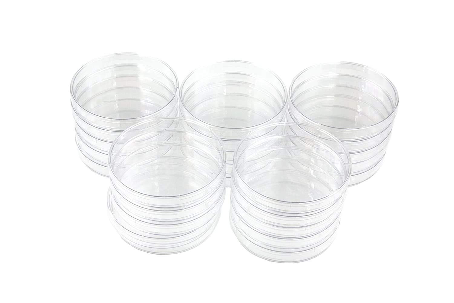 hand2mind Corning Lab Petri Dishes, Polystyrene Petri Dish, Lab Dishes, Science Test Supplies, Lab Equipment, Chemistry Science Supplies, School Lab Supplies, Teacher Supplies (Pack of 25)