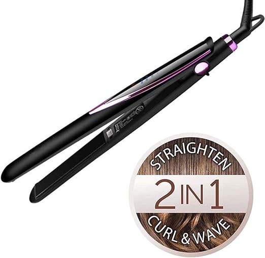 Amazon Com Bdeninkk 2 In 1 Hair Straightener And Curler
