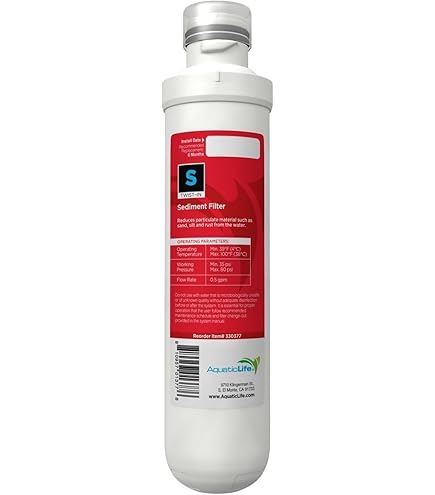Membrana RO Aquatic Life Twist-In 75 GPD - Cartuccia Ricambio Per Osmosi Inversa