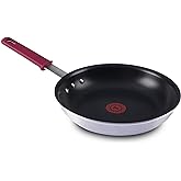 T-Fal Professional VX3 Brushed Nonstick Fry Pan with Stainless Steel Handle 10 Inch, Oven Broiler Safe 400F, Cookware, Pots and Pans, Frying Pan, Restaurant Grade, Certified by the NSF and CBA, Black