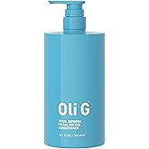 Oli G Total Refresh pH Balancing Hair Conditioner – Lightweight Daily Conditioner for All Hair Types – With Marula Oil, Shea Butter, Botanical Proteins – Detangles, Softens & Smooths – 10 fl oz