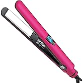 Hot Tools Pro Artist Titanium Digital Flat Iron | One Pass, Micro Shine Styles (1 in)