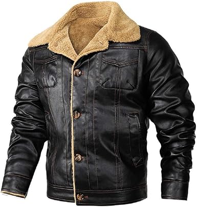 distressed leather bomber jacket