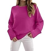 Sweaters for Women 2025 Oversized Long Sleeve Fuzzy Knit Casual Chunky Pullover Sweater Fall Outfits Clothes