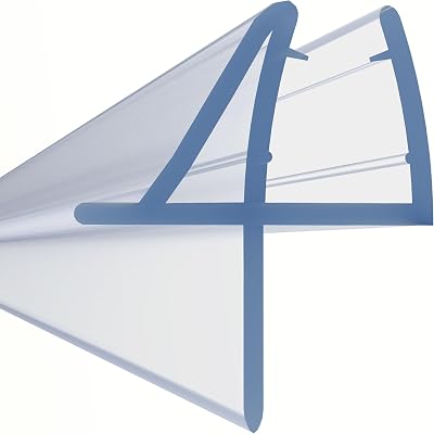 HNNHOME Shower Door Seal Strip for 4-6mm Glass, 11mm Gap, 870mm Length