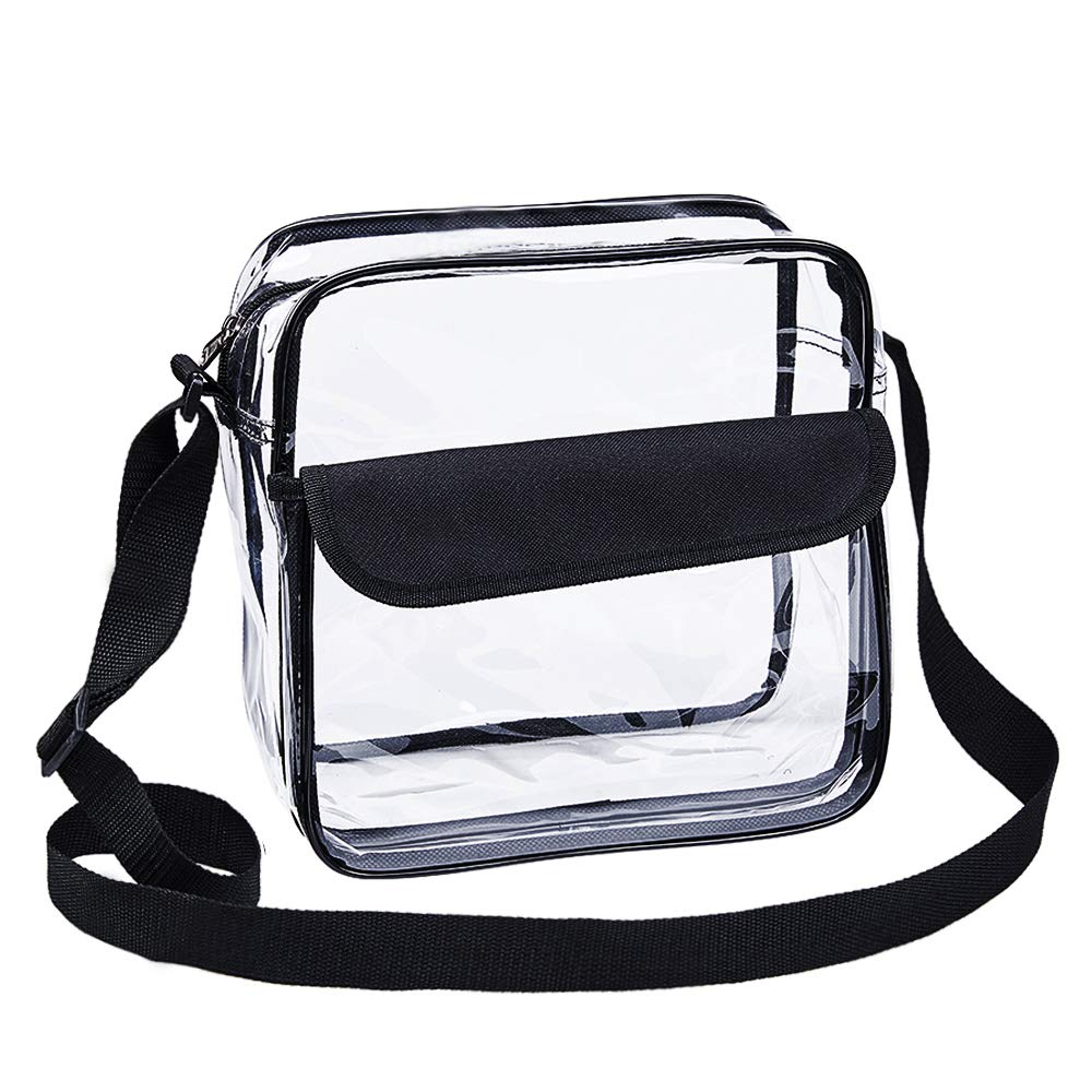 Clear Purse Stadium Crossbody Bag Approved For PGA NCAA Casino