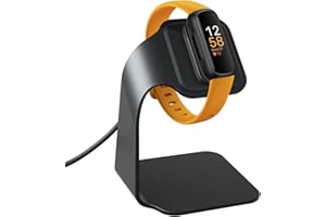 NANW Charger Dock Compatible with Fitbit Inspire 3, Charger Stand Charging Cable Station Base Cradle with 4.5ft USB Cord Replacement Accessories for Inspire 3 Smartwatch, Black
