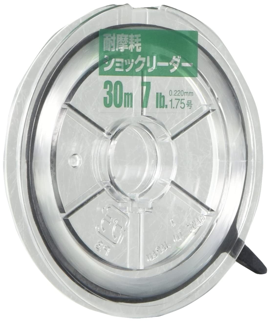 ヤマトヨテグス リーダー 耐摩耗 ショックリーダー ナイロン 30m 1.75号 7lb クリアの商品画像