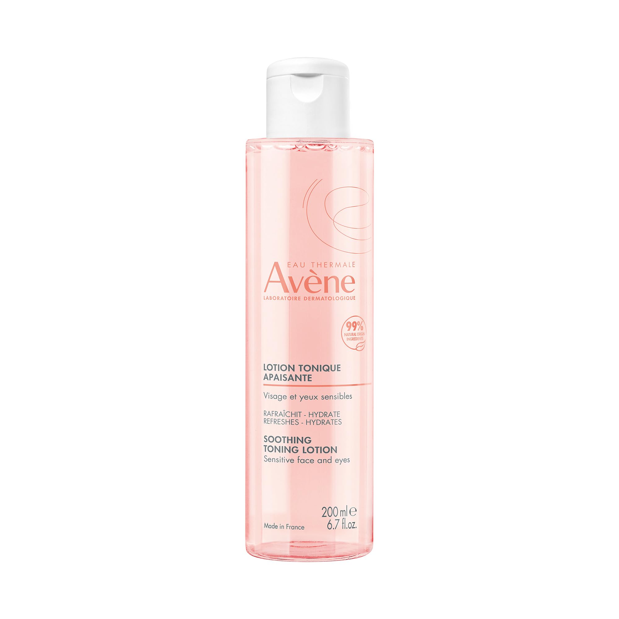 Eau Thermale Avène Gentle Toning Lotion, For Sensitive Skin, Cleanses and Soothes, 1 200 ml Bottle