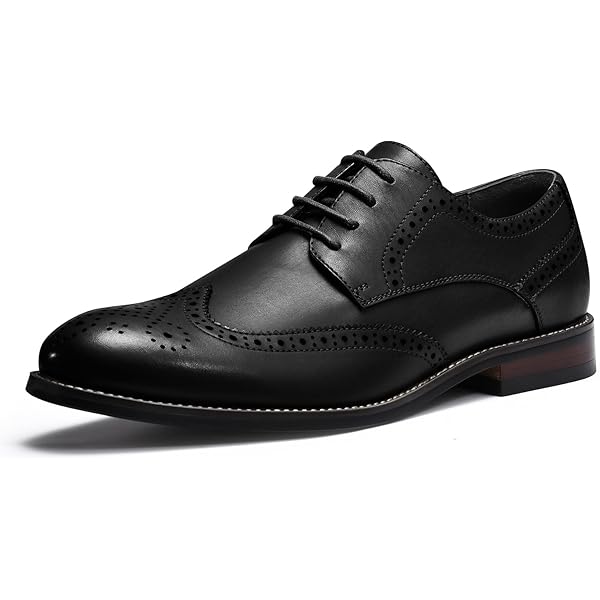 Amazon.com | Men's Dress Oxford Shoes Classic Lace Up Formal ShoesMen's  Side Zipper High Top Brogue (Black,6.5) | Shoes