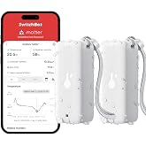 Bluetooth Hygrometer Thermometer, IP65 Indoor Outdoor Humidity Sensor with Remote App Control, Room Temperature Monitor with 394ft Bluetooth Range (Outdoor Meter*2)