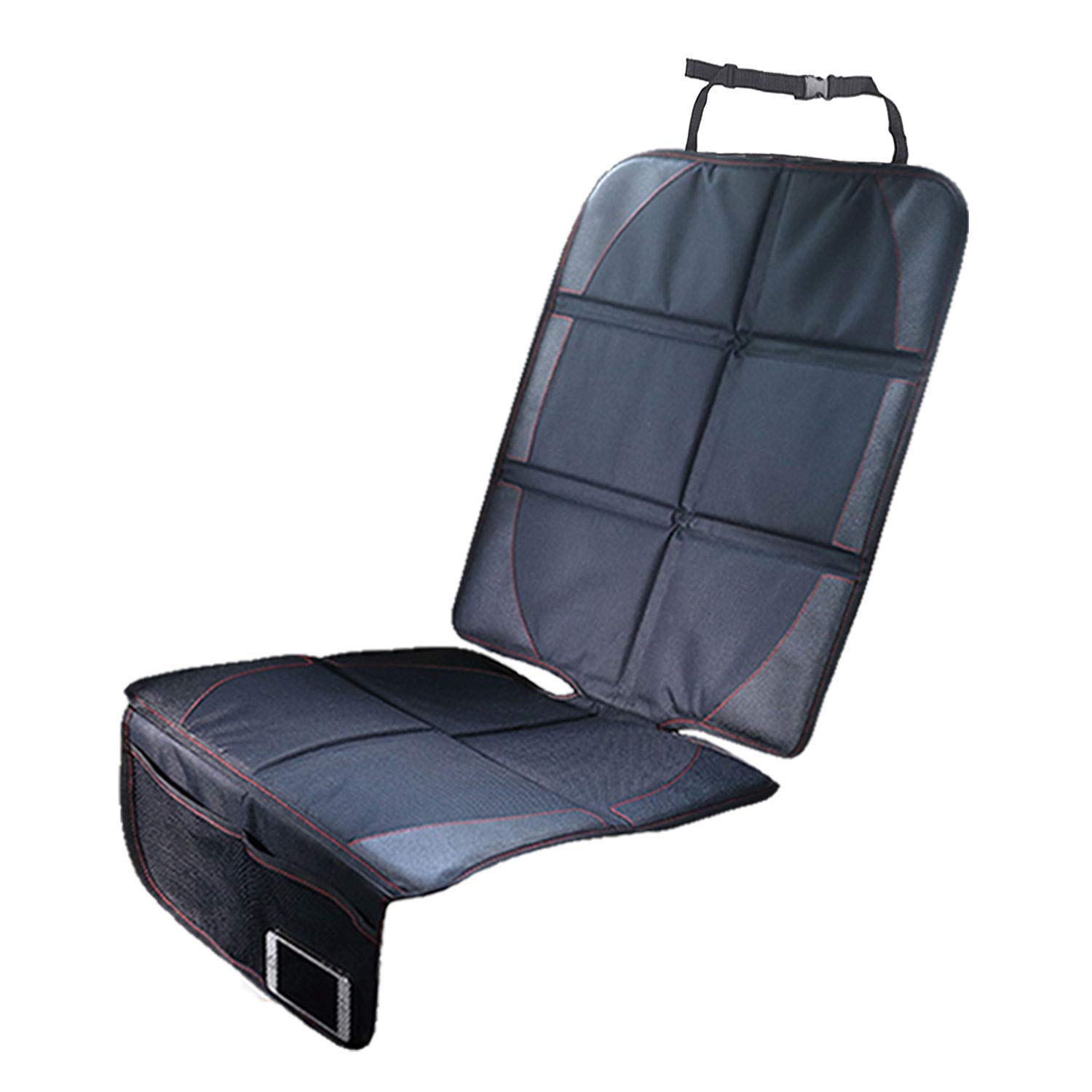 MAXWIN(マックスウィン) チャイルドシートマット クッションカーシート ISOFIX対応 愛車のシートを守るマット 保護・ズレ防止マット 多機能 収納ポケット付き チャイルドシート対応 保護マット カー マット カーシートカバー 車保護 K-SHE05商品画像