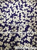 1000 Empty Gelatin Capsule Size 0 - Purple & White (US Quality)