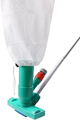POOLWHALE Mini Jet Vac Vacuum Cleaner with Telescopic Pole & Brushes view 2