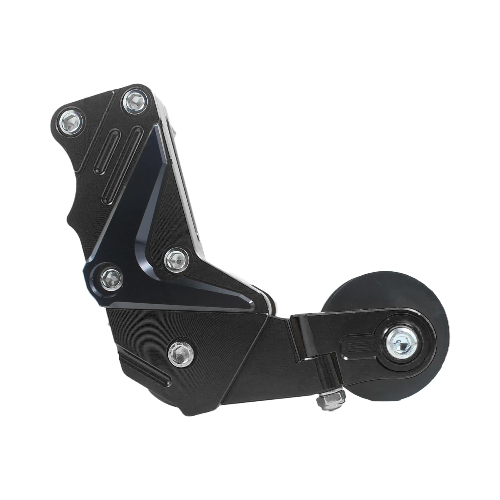 Photo 1 of Chain Tensioner Adjuster Universal Aluminum Chain Automatic Regulator for Motorcycle Motocross Dirt Pit Bike ATV (black-2)