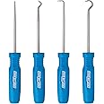 Channellock HP-4A 4 Piece Precision Hook and Pick Set, Useful as Gunsmith Tools, Removing Small Fuses, Wire plugs and o-rings, Heat Treated Alloy Steel Blades for Extended Tool Life, Made in the USA