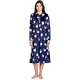 Ashford & Brooks Women's Micro Fleece Long Sleeve Nightgown