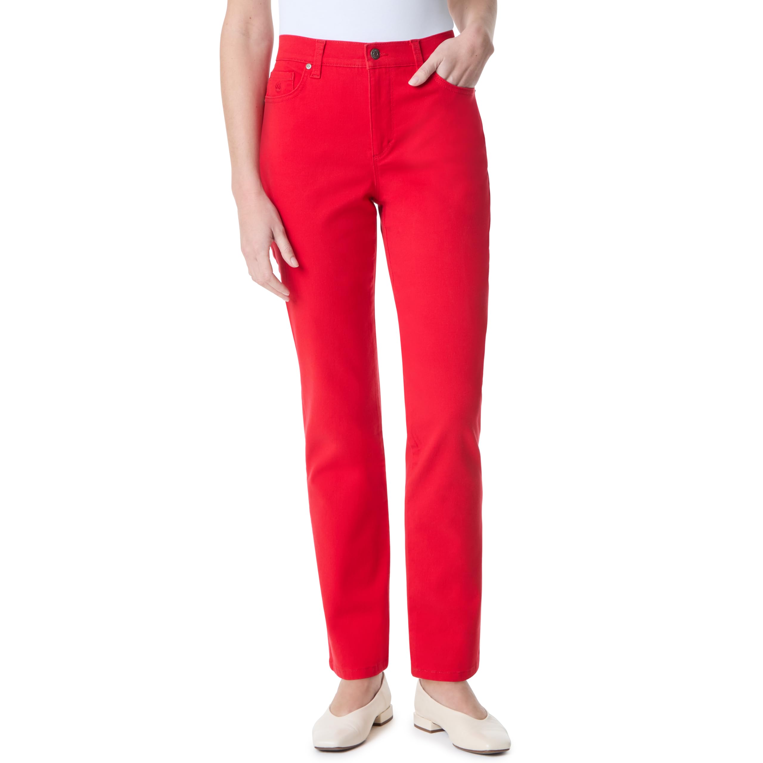 Photo 1 of Gloria Vanderbilt Women's Amanda Classic High Rise Tapered Jean Standard