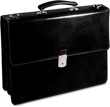 jack georges leather briefcase