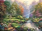 Ceaco Thomas Kinkade Inspirations Reflections of Faith Puzzle (300 Piece)
