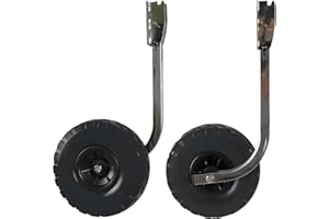 BRIS Stainless Steel Boat Transom Launching Wheel for Inflatable Boat