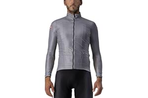 CASTELLI Men’s Aria Shell Jacket, Highly Packable Ultra-Light Wind Protective Cycling Apparel for Road Cycling & Bike Rides
