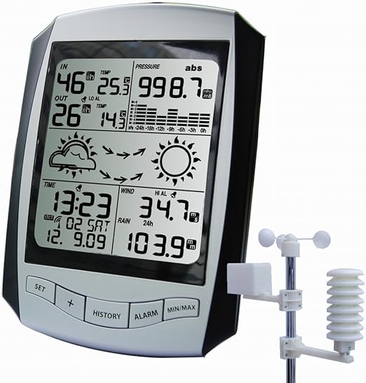 Weathereye Professional Weather Station Amazon.co.uk Garden & Outdoors