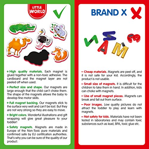 5 Refrigerator+Magnets+Toddlers+Kids+Magnetic