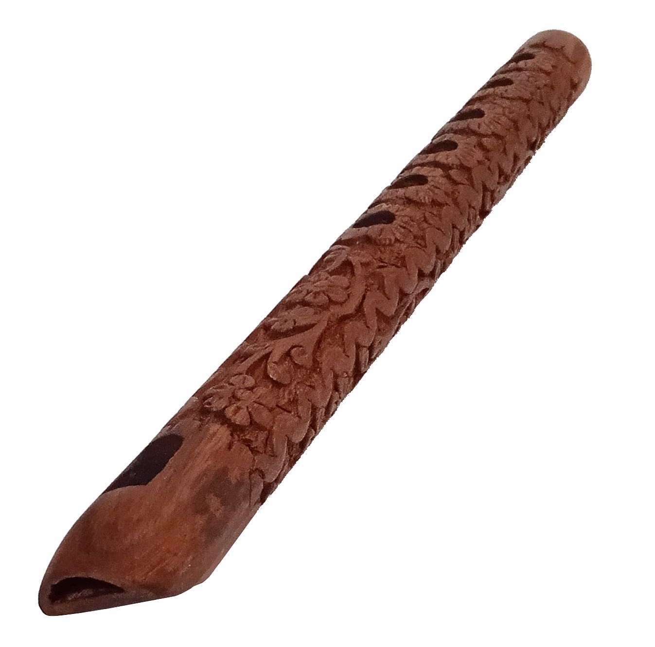 Purpeldip Wooden Fluit/Bansuri Woodwind Flute Musical Mouth Instrument (11145)