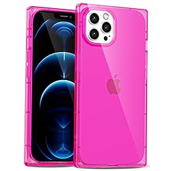 LoeoeL for iPhone 12 Pro Max Clear Case Rectangle