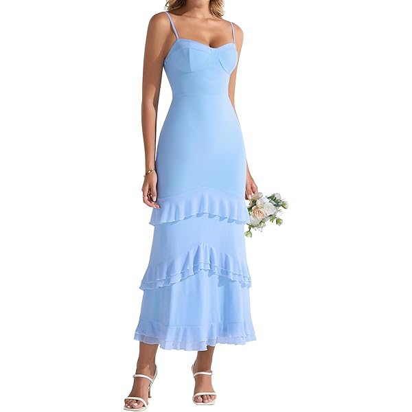 mini formal women's light blue strapless dress for school Sahara Princess: Girls Satin Princess Dress main image 1