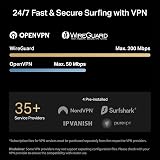 TP-Link EU TL-WR1512X AX1500 Travel Router Wi-Fi 6 OpenVPN HomeShield view 5