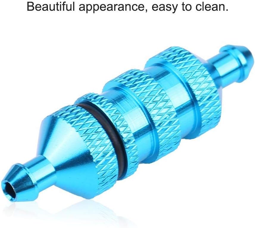 RC Car Oil Fuel Filter, High-Performance Aluminum Alloy Nitro Fuel Filter for 1/8 & 1/10 Scale RC Model Cars, for Speed Drift - Image 5