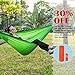 LATTCURE Outfitters Hammock Camping Double & Single with Tree Straps，Portable Parachute Nylon Hammock for Indoor Outdoor Backpacking Survival & Travel 107