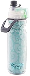 O2COOL Mist 'N Sip Misting Water Bottle 2-in-1 Mist