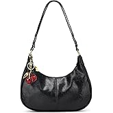 MOPOVO Small Hobo Bags Crescent Shaped Shoulder Bags for Women Mini Purse Fall Soft Crossbody Handbag 2025