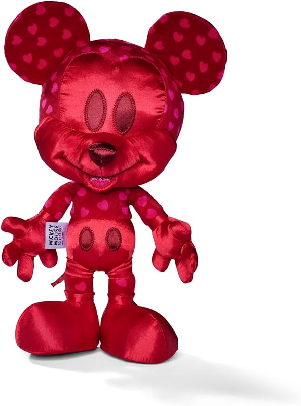 - Disney Plush Collezionabile di Mickey Mouse Love, 6315870307, edizione limitata luglio, dimensione 35 cm, con scatola da collezione, Esclusiva Amazon