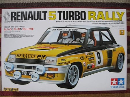Amazon タミヤ 1 24 ルノー5 サンク ターボ ラリー仕様 Renault 5 Turbo Rally プラモデル 通販 Amazon タミヤ 1 24 ルノー5 サンク ターボ ラリー仕様 Renault 5 Turbo Rally プラモデル 通販