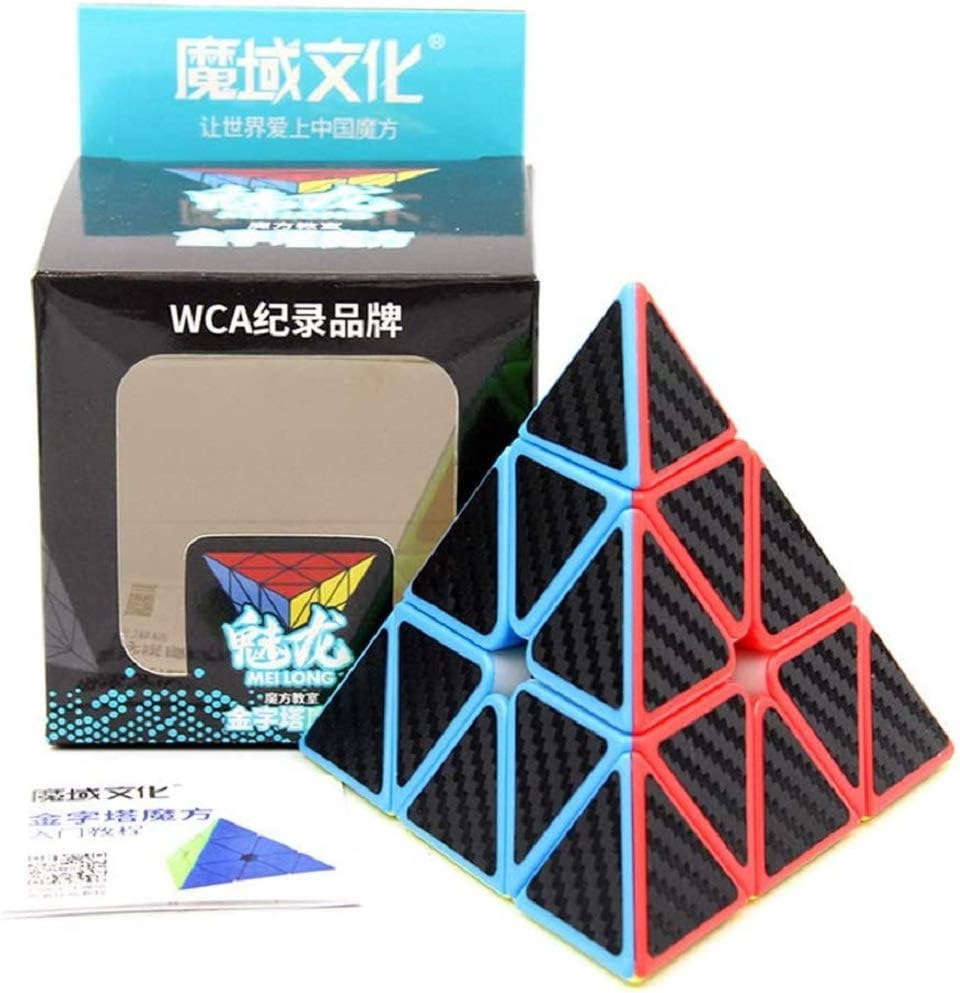 Cubo Di Rubik Piramide Gobus MoYu MeiLong 3x3, Pyraminx Triangolare Stickerless, Giocattolo Rompicapo Per Velocità E Allenamento Mentale - 2