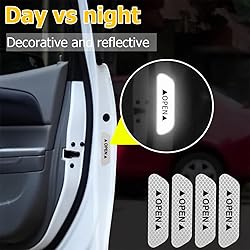 4PCS Car Door Open Warning Reflective