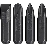 VESSEL C51MIXP4 INSERT BIT 5/16" Hex, 4PC. Set for Manual Impact Driver (Pack of 4)