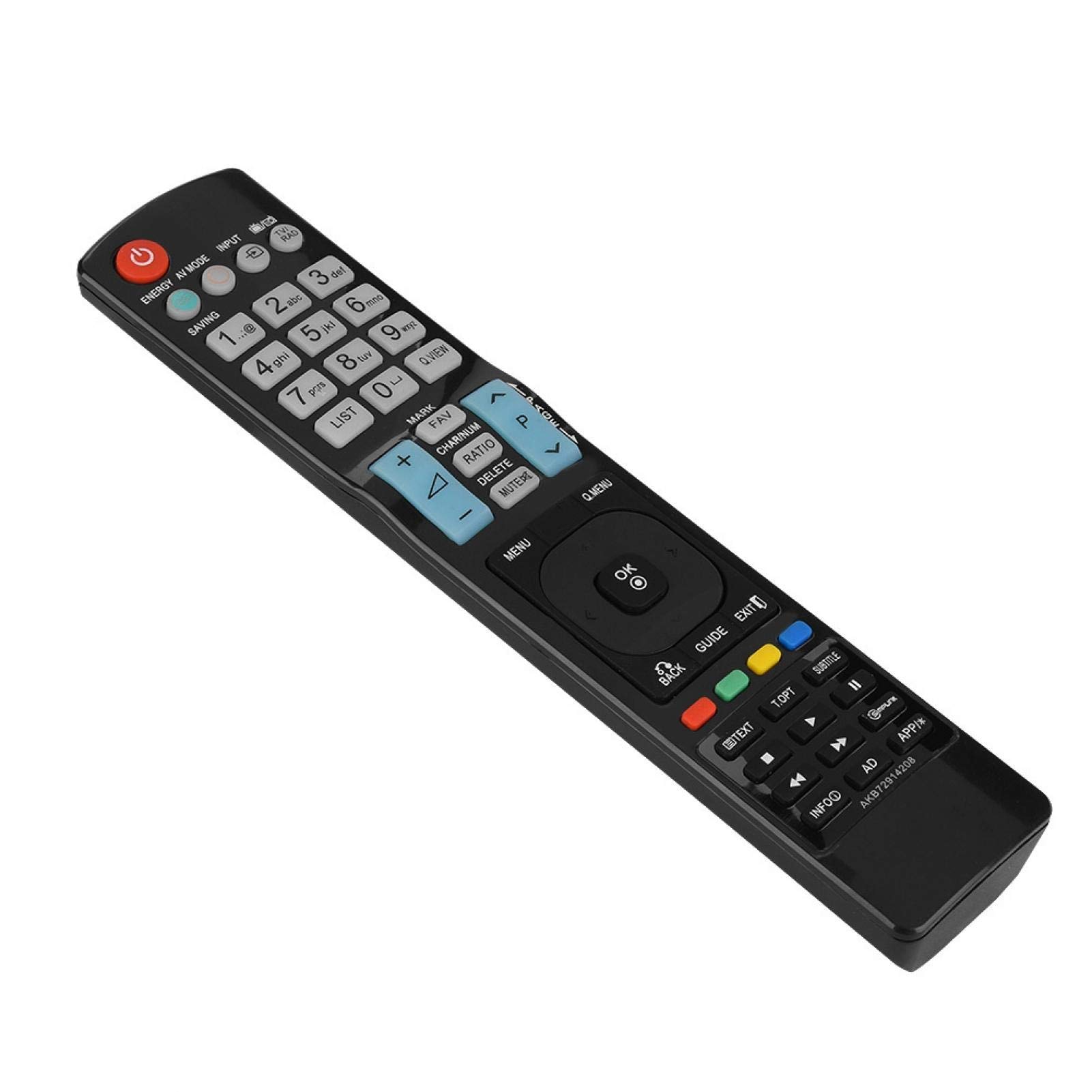 TV Remote Control,Portable ABS Remote Control,Remote Control,Easy to Use,Ideal Substitute for Original Equipment,Suitable for TV AKB72914208 / AKB-72914202
