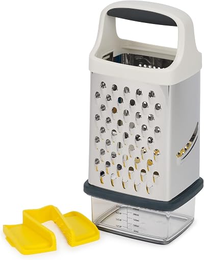 Joseph Joseph Multi-Grip Box Grater with Precision Food Grip Stainless