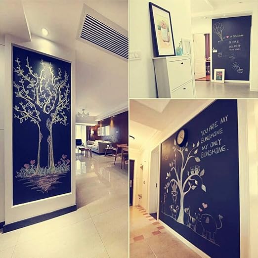 Tt Cc Pizarra Autoadhesiva Pizarra Extraible Pared Etiqueta