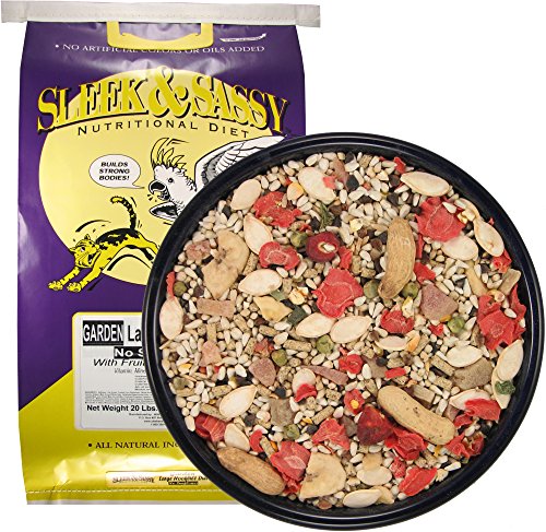 Sleek & Sassy Garden Large Hookbill No Sunflower (20 lbs.)