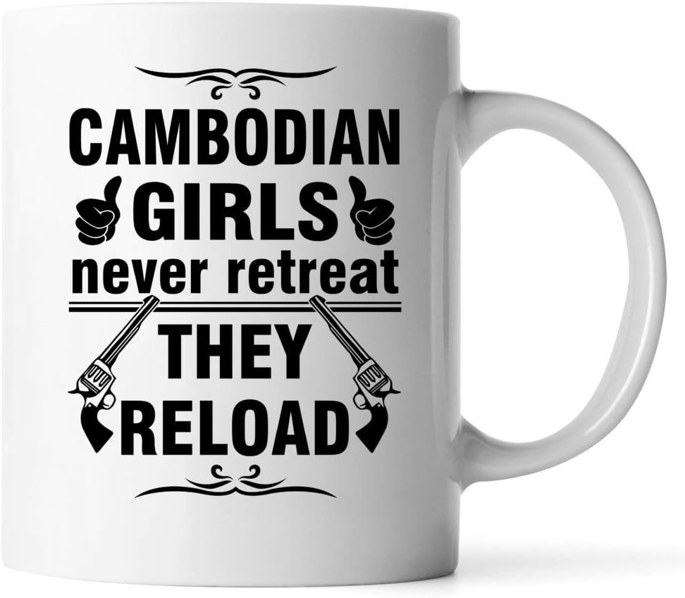 Amazon.com: Customize mug - CAMBODIAN Travel Mug 14 oz - Good Gifts for  Girls - Unique Coffee Cup - Decor Decal Souvenirs Memorabilia: Kitchen &  Dining